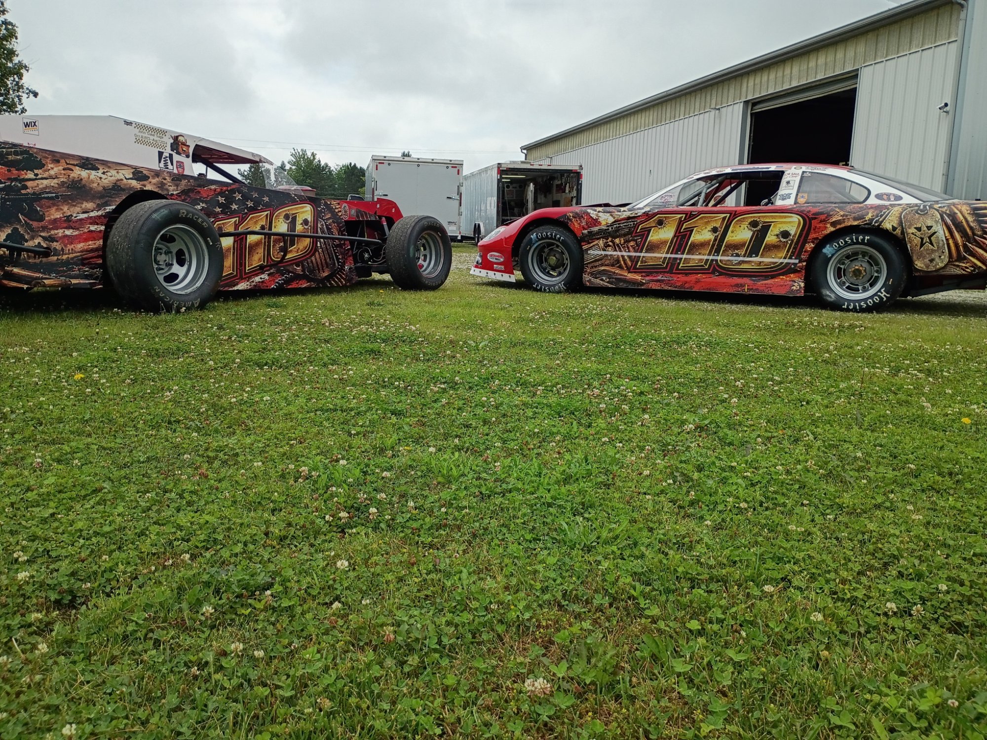 Raceday at race shop