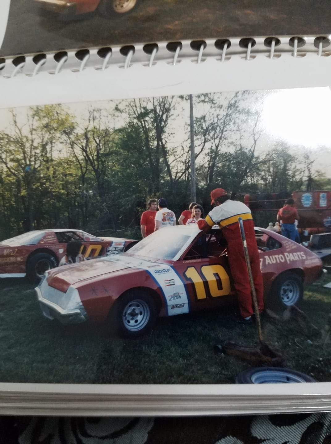 The Shatto late model driver was Wayne Watercutter and #10 pinto mini stock was Drivin by Larry Watercutter (Wayne's son ) the car was built by Wayne at the Shatto Motorsports race shop both cars were very fast